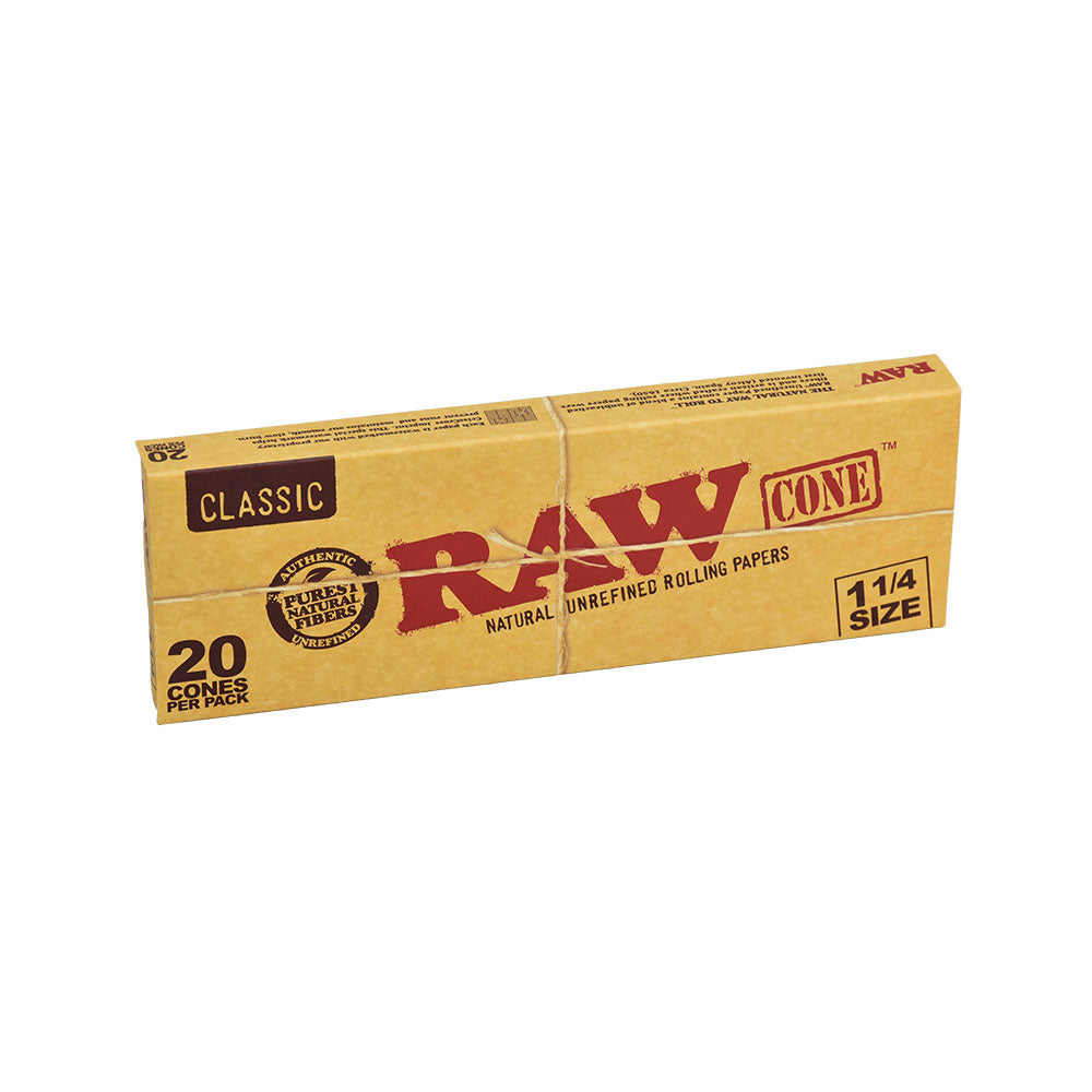 Cono clásico RAW | Paquete de 20 | Expositor de 12 piezas