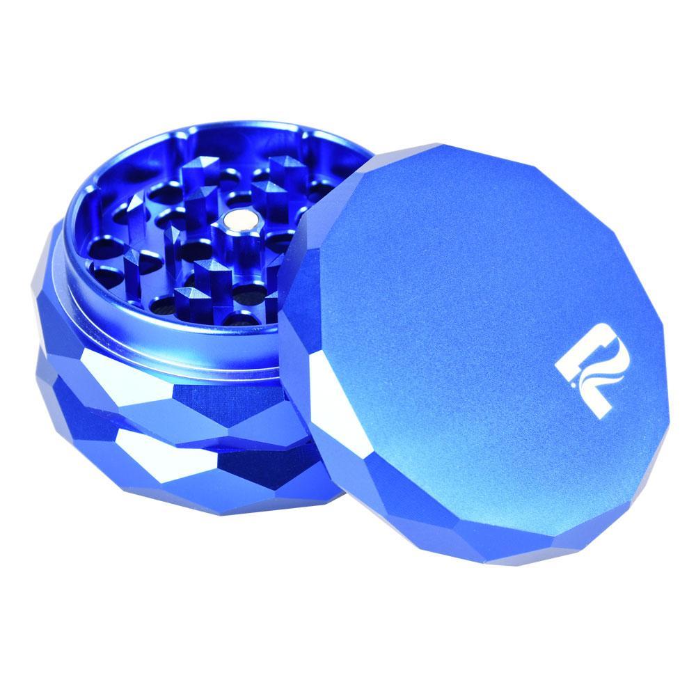 Molinillo de hierbas de aluminio facetado con forma de diamante Pulsar
