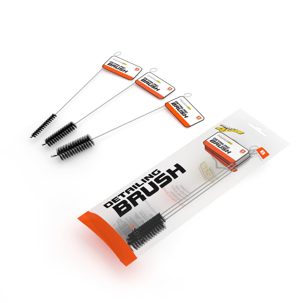 Cepillos de limpieza Formula 420 (paquete de 3)