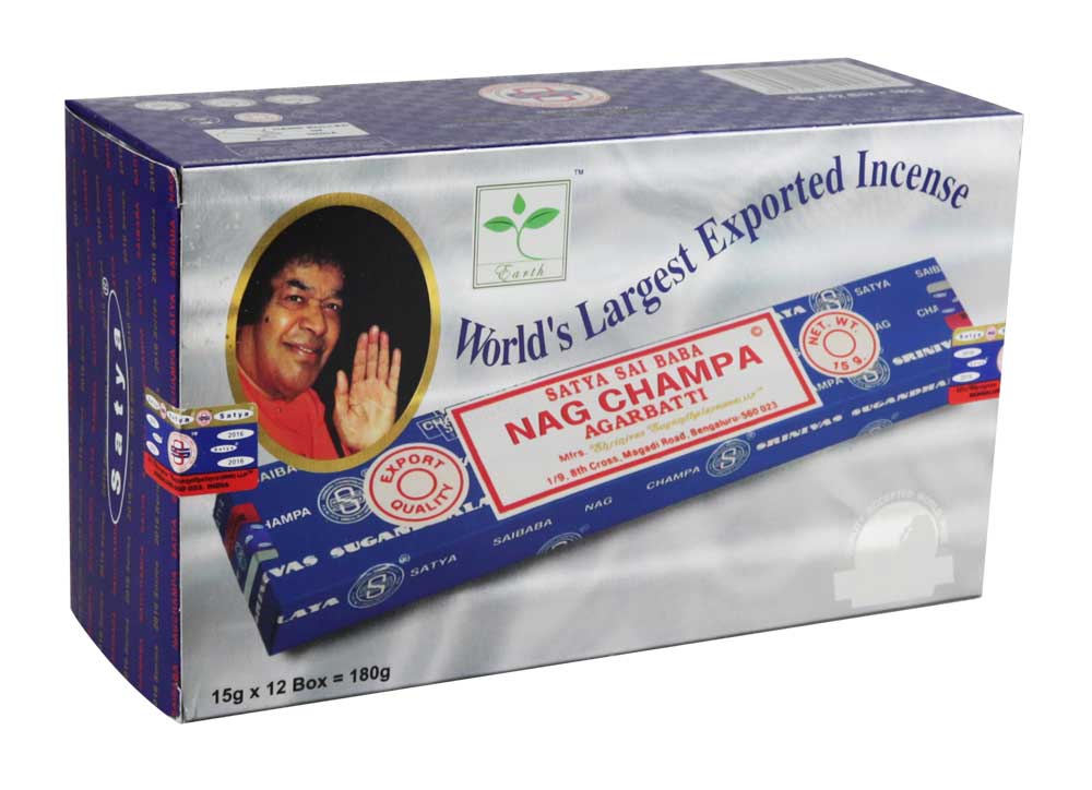 Incienso Satya de 15 g, paquete de 12